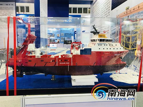 深海逐夢，中國力量閃耀 武昌船舶重工集團攜深水三用工作船亮相海南國際海洋產業博覽會